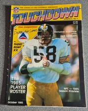 AMERICAN FOOTBALL MAGAZINE ** TOUCHDOWN ** VOL 3 NO 7 ** NFL UK 1985