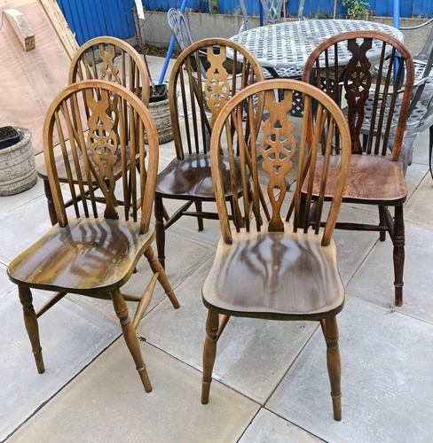 Vintage solid wood windsor - solid,