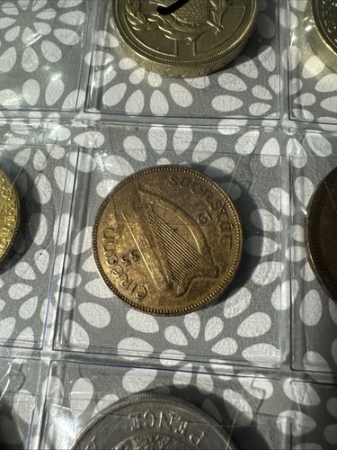 Eriann coin 1933 - 1/2d,