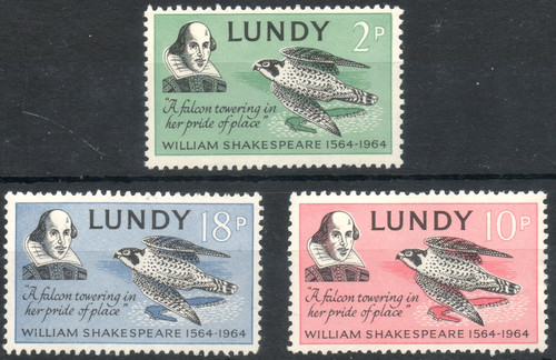 Lundy island 1964 - island, 400th
