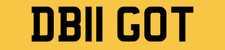 GOT A DB11 ? CAR REG NUMBER