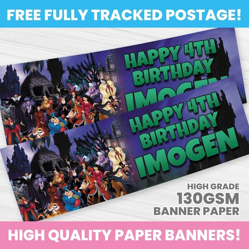 Personalised disney villains - personalised,