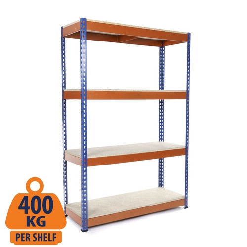Tier steel shelving heavy - shelving,