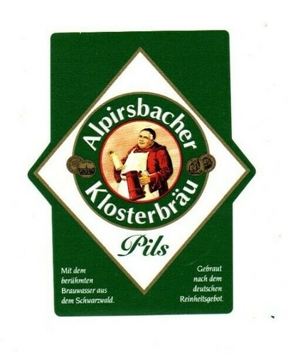 Germany beer label - -,