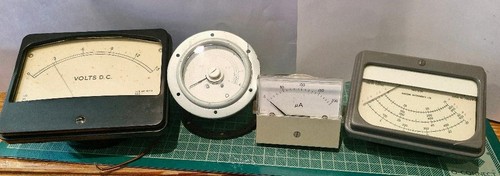 Vintage test meters - meters, of