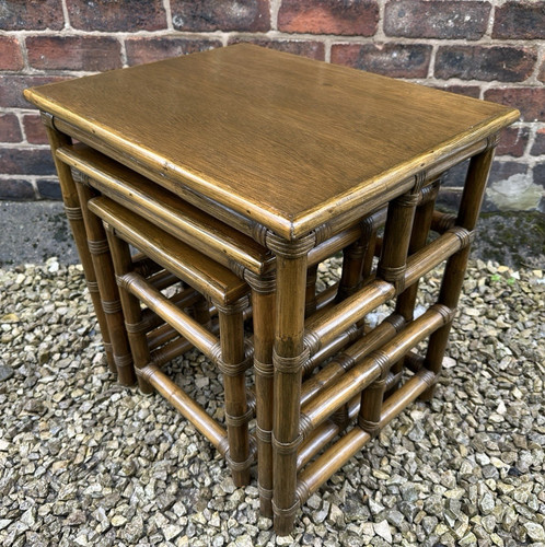 Vintage nest tables - vintage,