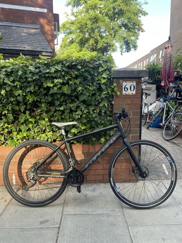 Carrera hybrid bike - hybrid, black