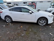 Breaking Mazda 6 Mk3 2013-2016 2.2 Diesel SH White Saloon 6 Speed Automatic