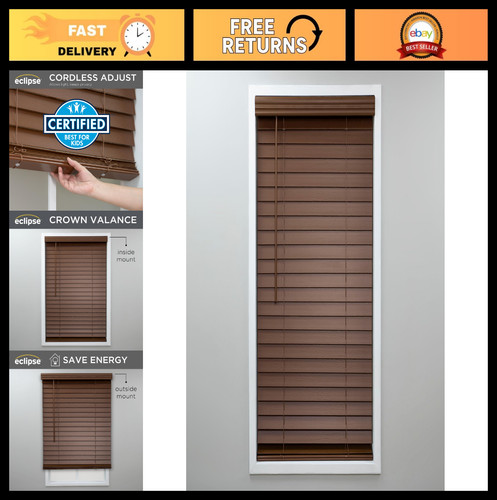 Faux wood blinds - faux, x