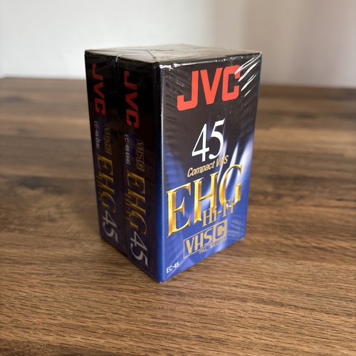 Two jvc compact vhs - jvc,