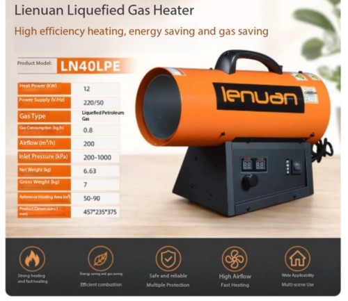 Industrial heaters for poultry - heaters,