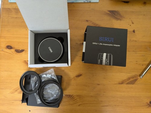 Sirui 25x anamorphic lens - anamorphic,