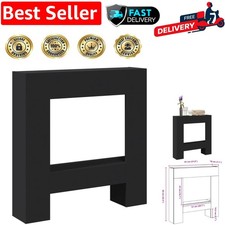 Elegant Black Engineered Wood