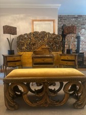 Rococo style beautiful bedroom suite