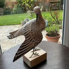 Hand Carved Wooden Bird