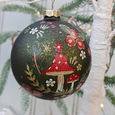 Large mushroom toadstool green