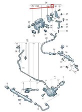 VW GOLF 5G MK7 Pressure Regulator Bonded Rubber Bush 1T0959209 NEW