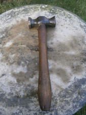 VINTAGE TINSMITH SILVERSMITH COPPERSMITH DBLE. FACE ROUNDING RAISING HAMMER 450g