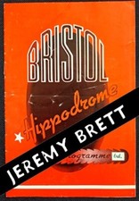 1956 Jeremy Brett Bristol Hippodrome theatre programme Romeo & Juliet