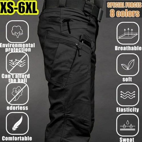 Men tactical cargo trousers - men's,