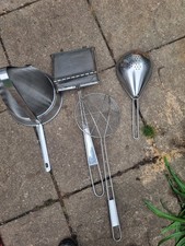 Commercial fryer Skimmer Drywite 8" and other  Fish & Chip shopn tools