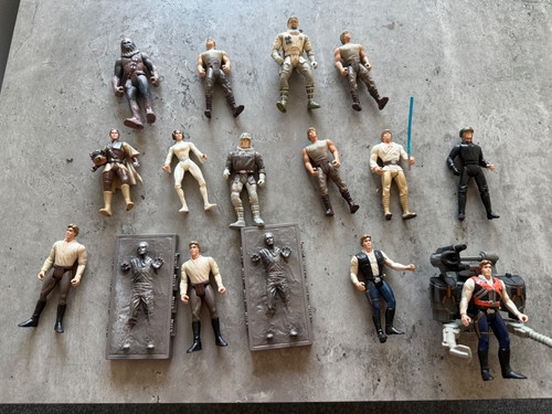 Star wars action figure bundle - star,