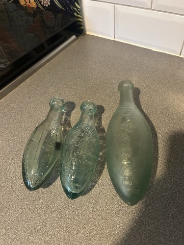 Antique torpedo glass - 3,