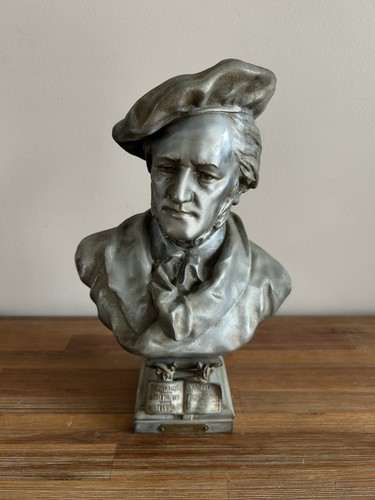 Metal spelter bust german - metal,