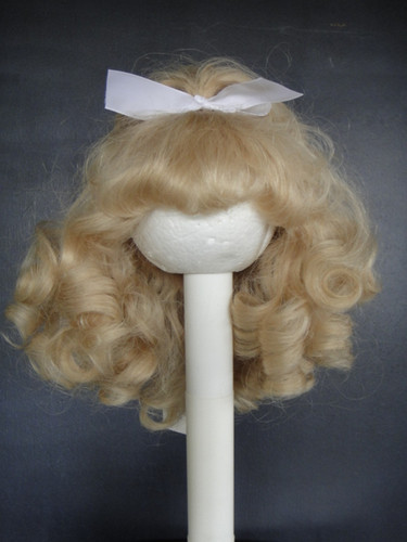 Vintage doll wig natural - vintage, wig,