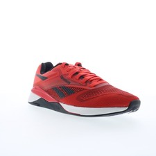Reebok Nano X4 Mens Red Mesh