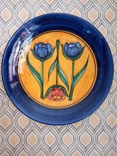 Blue & Yellow Wall Plate Is A