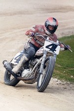 Chris Carr gets throttle at a