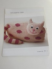 Cat Pyjama Case Knitting