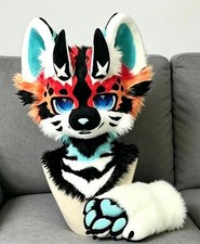 Fursuit Long haired Dog Fox