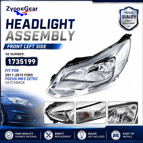 Ford focus headlight mk3 zetec - ford,