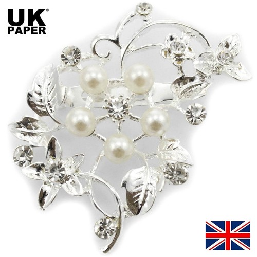 Large silver flower bouquet - large,