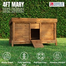 4ft mary hen house - mary,