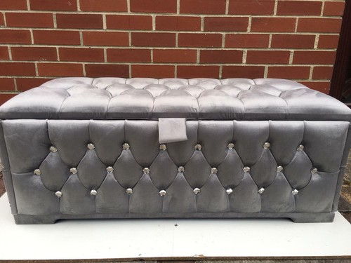 Handmade gas lifted ottoman - lifted,