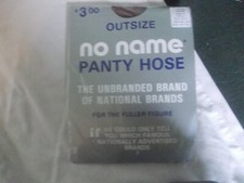 Vintage No Name( panty hose) Tights , Size B, colour Suntan