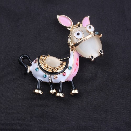 Charming rhinestone donkey - charming,