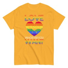 Gay Pride | LGBTQ Equality | Bisexual Love Whoever you Want T-Shirt