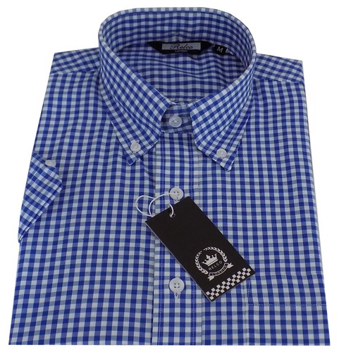 Relco men blue gingham - relco,