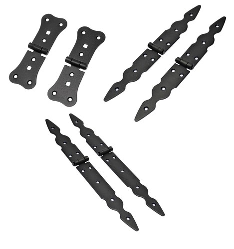 Backflap hinge black retro - x,