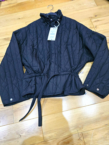Zara black quilted - zara,