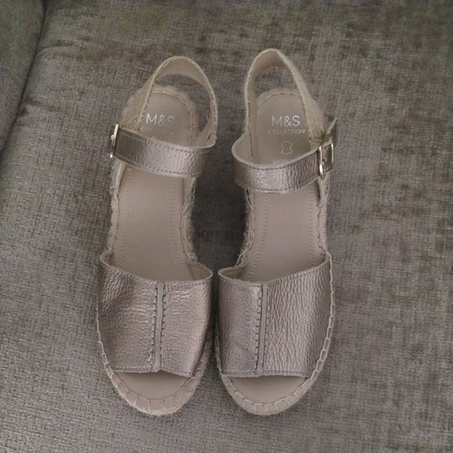 Espadrille wedge sandals - m.s,