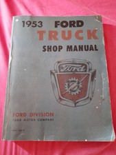 1953 Ford Truck Shop Manuel.