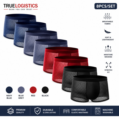 8pcs boxhero mens underwear - mens,