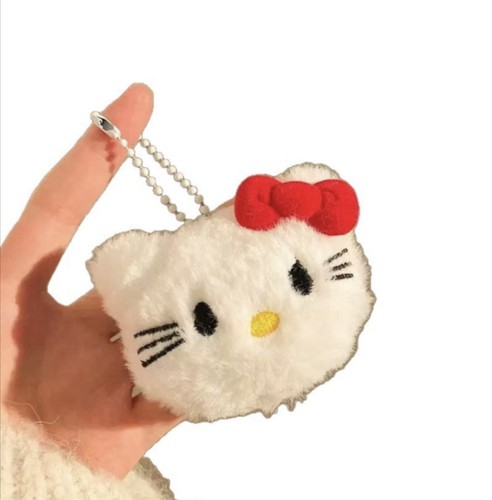 Hello kitty plush keyring - hello,