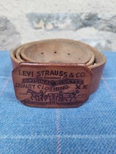 Levis Leather Belt Men's Size