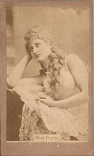 CDV AMERICAN STAGE ACTRESS